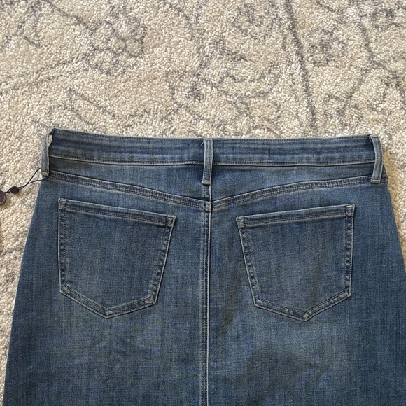 NYDJ Denim Midi Skirt Size 8 - Picture 8 of 9